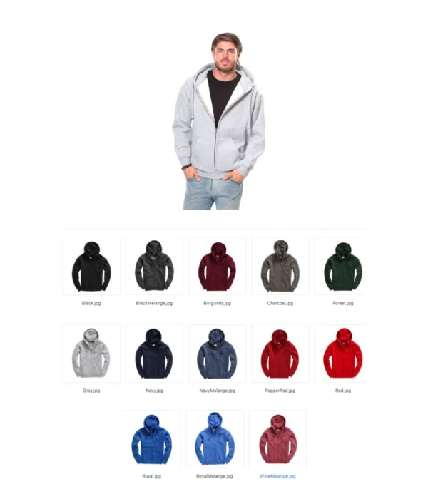 W88 Cottonridge Premium Zip Hoodie